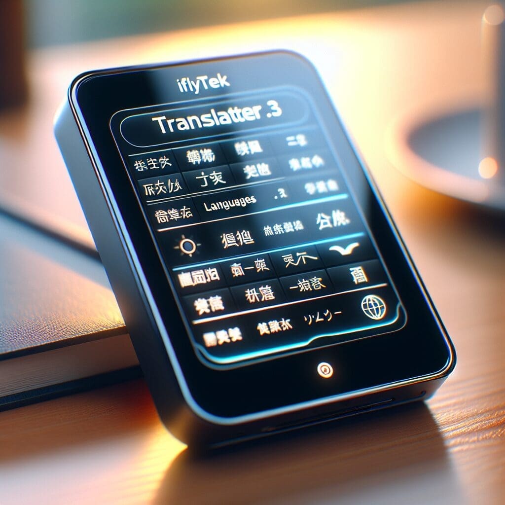 IFlyTek Translator 3 0 Instant Smart Voice Language Translator 全球语言的桥梁