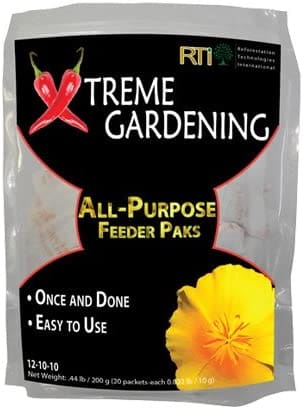 超长效复合有机肥50个装  Xtreme Gardening All Purpose Feeder Paks 