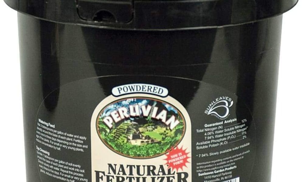 Sunleaves Peruvian Seabird Natural Fertilizer - Powdered 12-11-2 3 lb