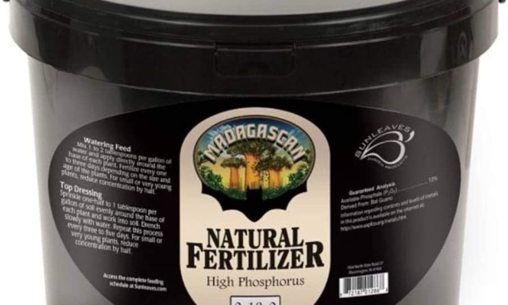 Sunleaves Madagascan Natural Fertilizer 0-13-0 15 lb