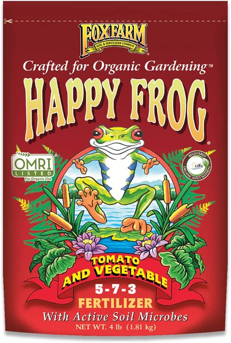 FoxFarm FX14059 FoxFarm Happy Frog Tomato and Vegetable Fertilizer