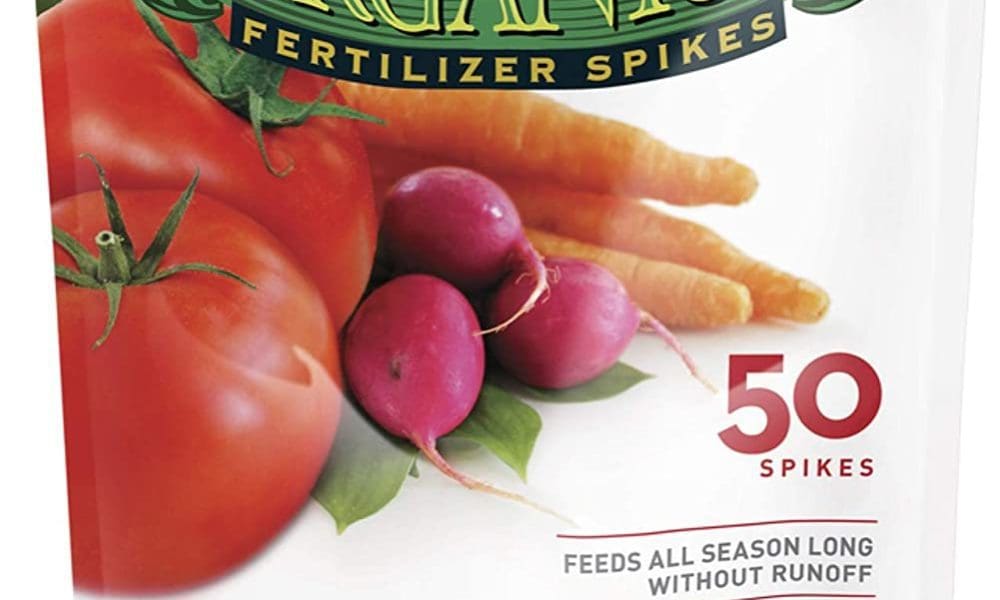 Jobes 06028 Organics Vegetable Fertilizer Spikes 2-7-4 50 Pack ￼￼￼