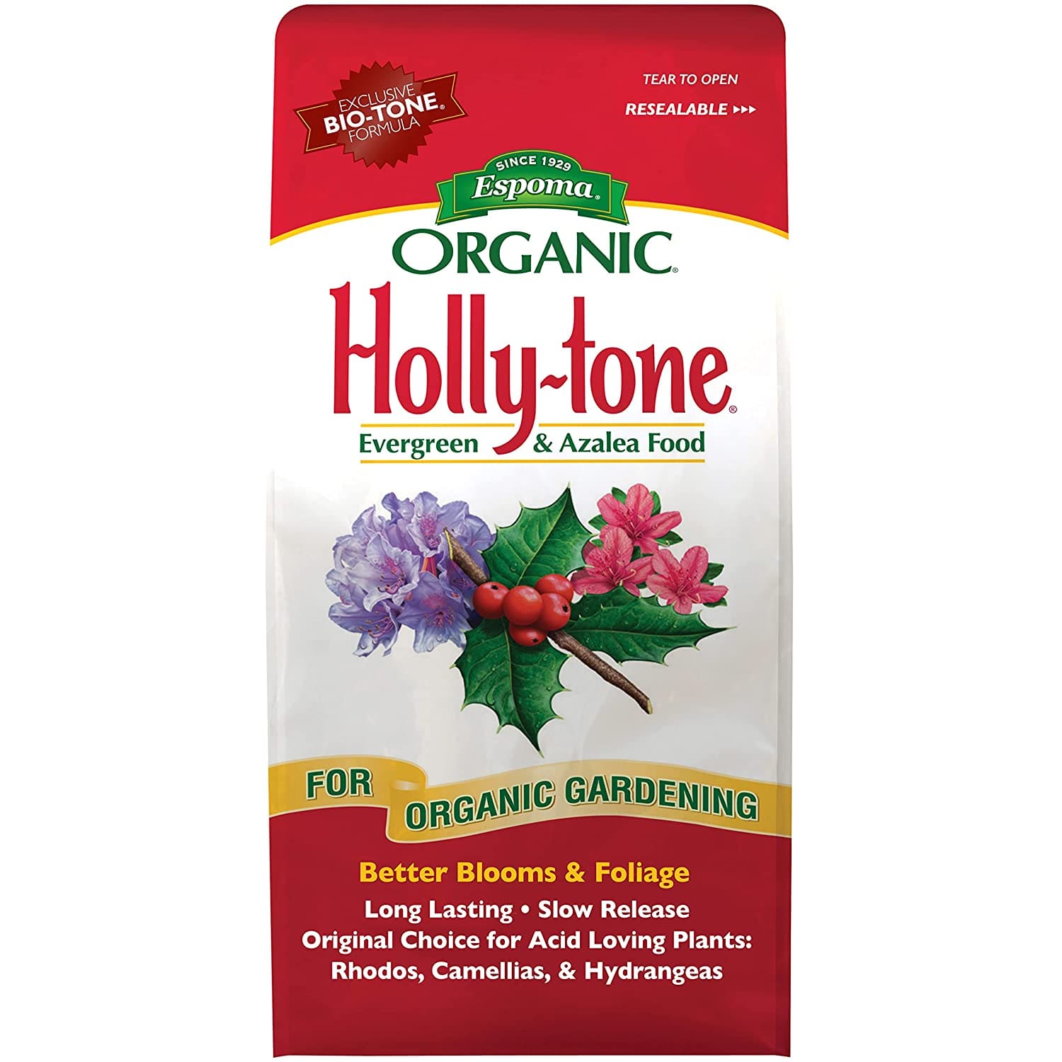 喜酸类植物专用有机肥料 Espoma Organic Holly-Tone (4-3-4) 