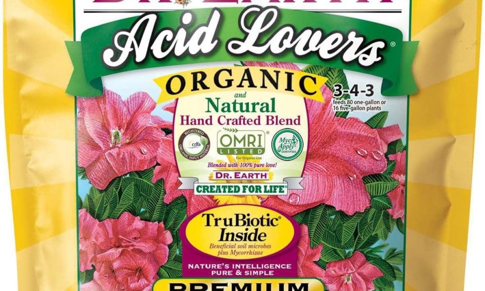 Dr. Earth Acid Lovers Azalea, Camellia, Rhododendron & Maple Fertilizer 4 lb ￼￼￼