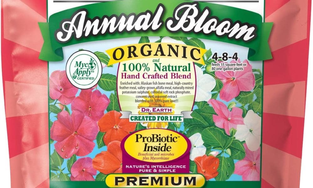 花园有机肥 Dr. Earth Organic Flower Garden Fertilizer (4-8-4)