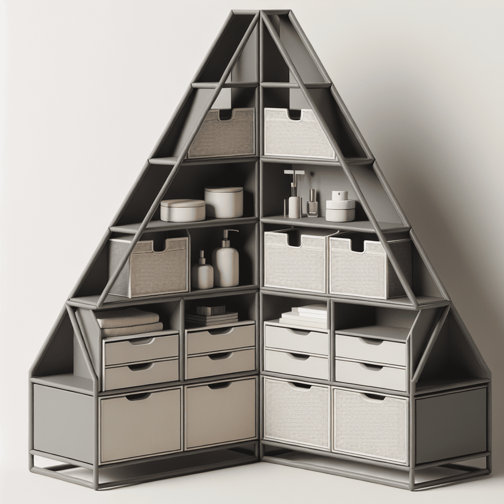 马桶角落式三角架——空间利用的艺术