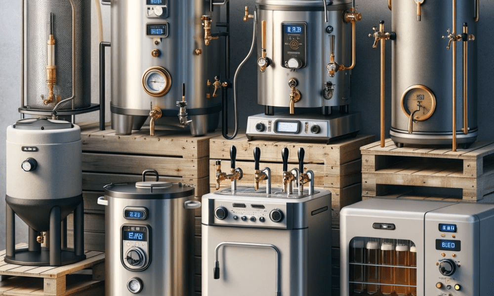 2024年流行的啤酒酿造系统类型和选购建议