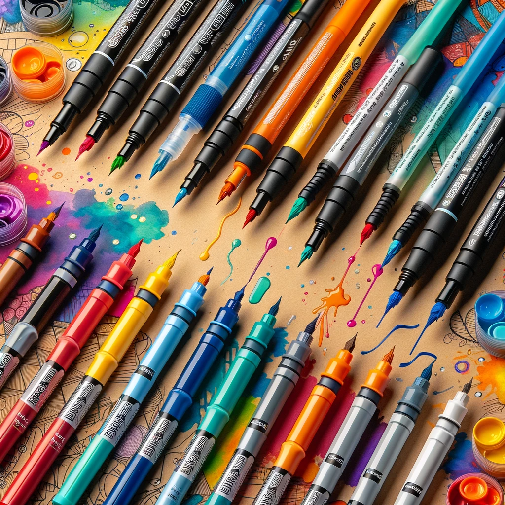 2024年表现出色的十款双尖丙烯酸油漆笔推荐