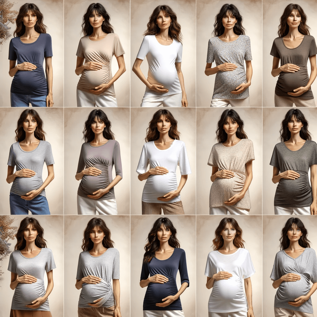 10款在美国市场上广受好评的女式孕妇短袖装