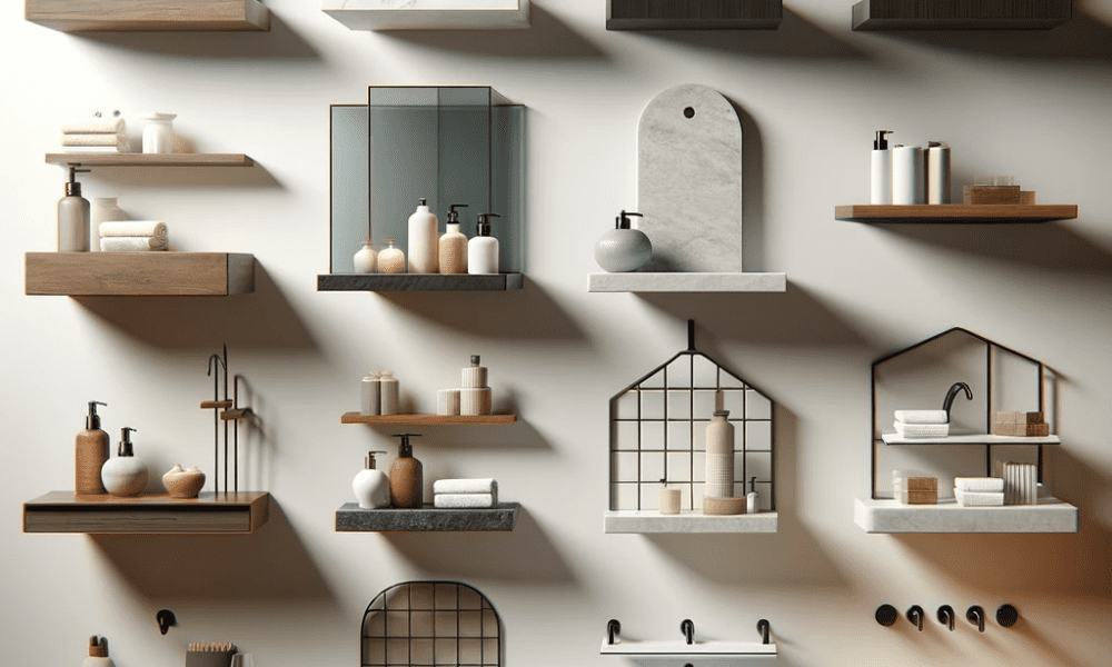 10款优秀的浮动浴室壁架推荐