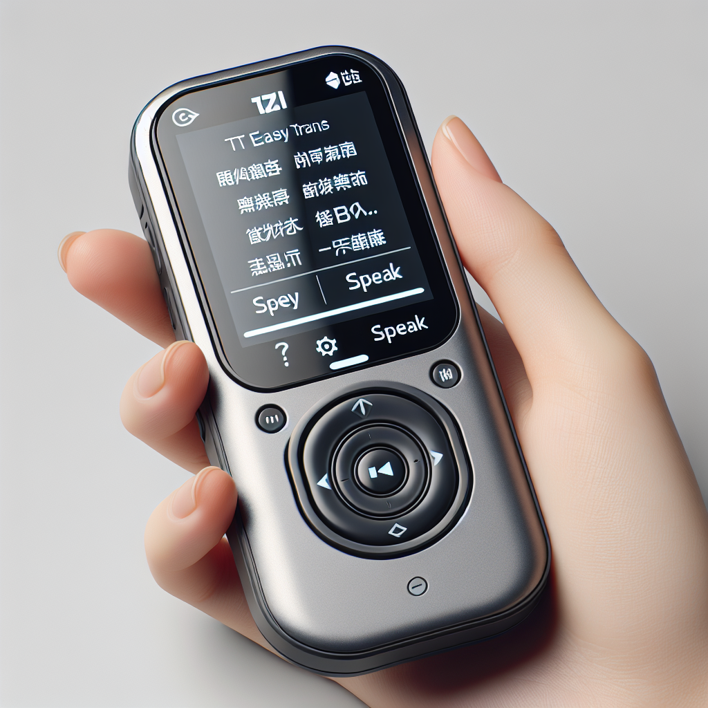 TT Easy Trans Smart Language Translator Device
