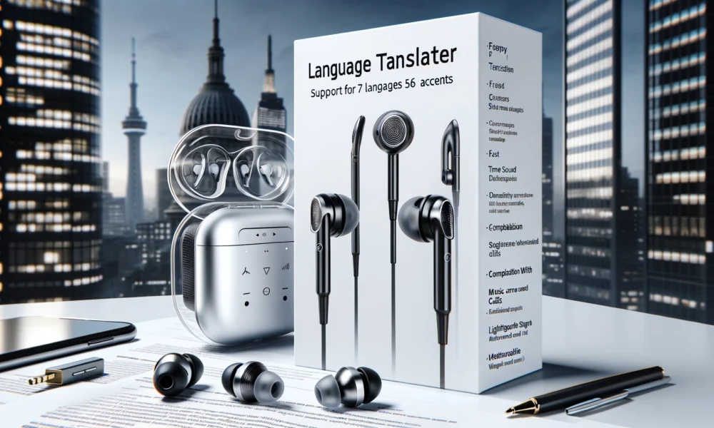 ANFIER Language Translator Earbuds：跨越语言障碍的智能之选