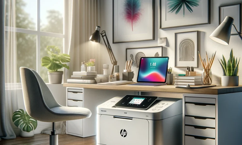 HP OfficeJet Pro 9015：办公室高效助手的艺术化诠释
