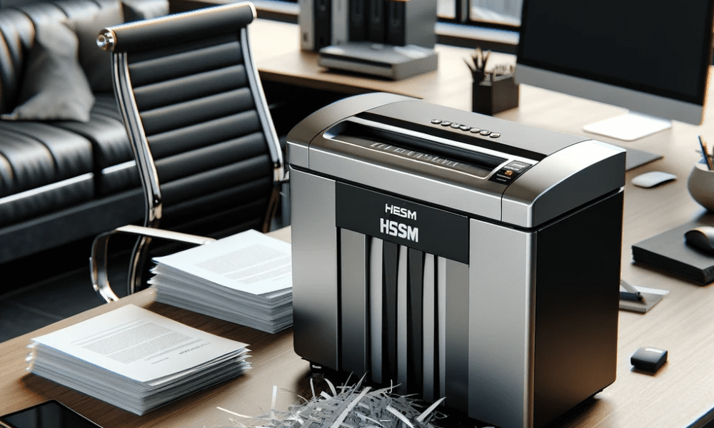 HSM Shredstar X17跨切式碎纸机：中小型办公室的理想选择