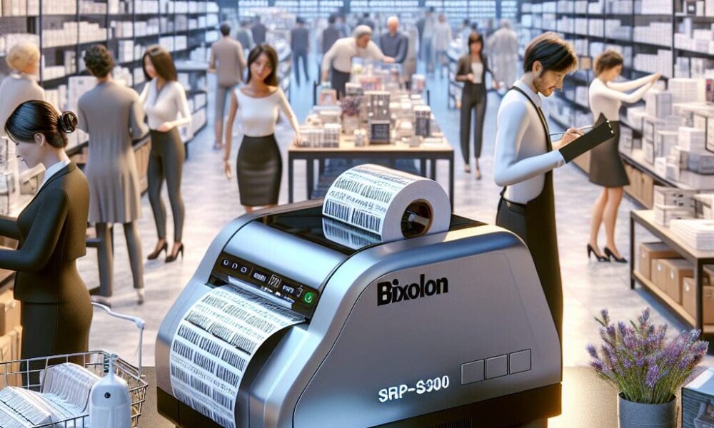 Bixolon SRP-S300 ReStick Label Printer：您的贴标和收据打印助手