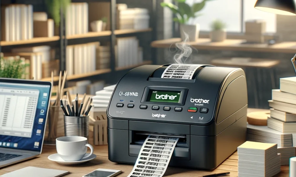 Brother QL-820NWB专业无线标签打印机：办公室标签打印的理想选择