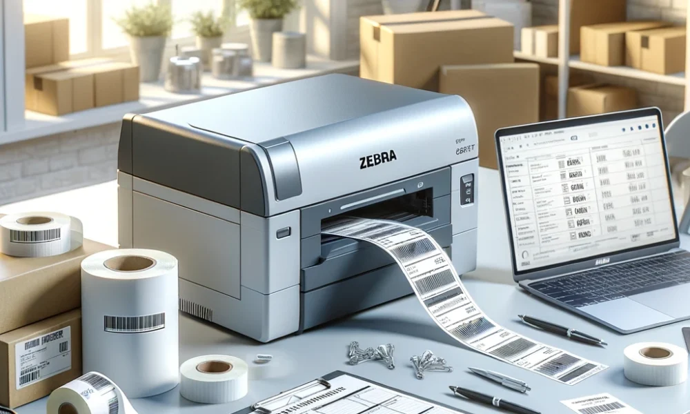Zebra GK420t热转印打印机：高效率的商业打印解决方案