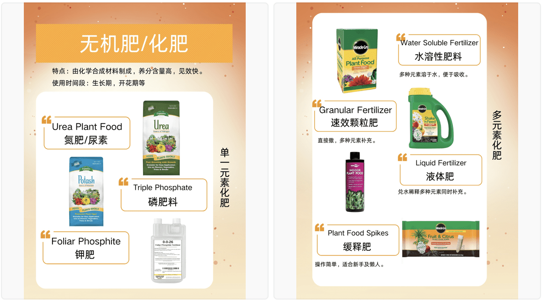 种植新手必读，各种肥料如何使用❓❓❓